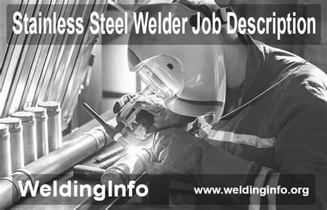 Stainless Steel Welder with Welding Skills Salary